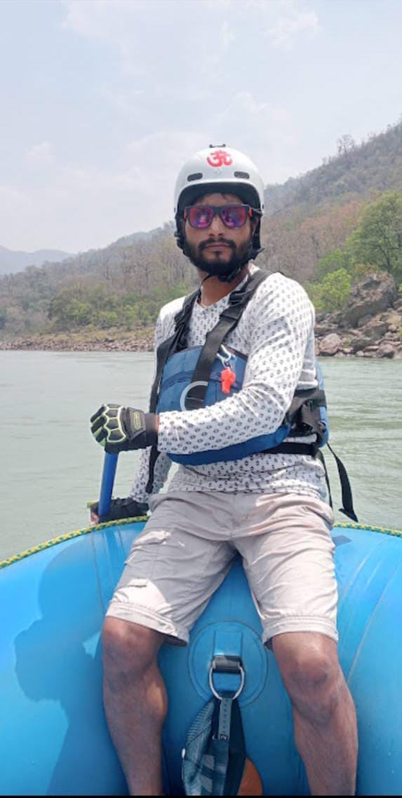 Naresh Rana Aqauthrills Adventure Team Member
