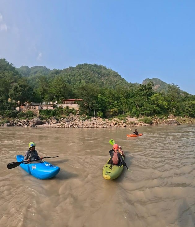Aquathrills Kayaking Adventure in Rishikesh